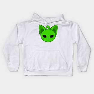 Cute Alien Sphynx Cat Kids Hoodie